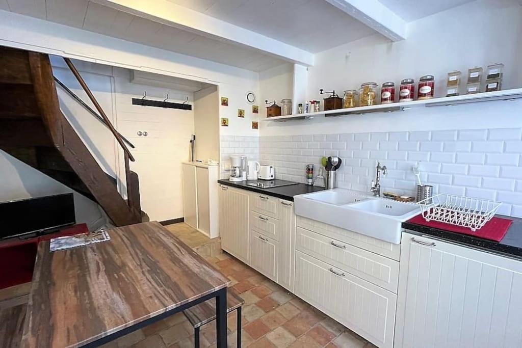 Maison H 3 Personnes Honfleur Bagian luar foto